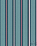 טפט פיפ פסים עם טקסטורת זיגזג בצבעי כחול, כחול כהה