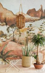 ⁦תמונת קיר נוף מדבק סבנה SAVANA⁩ – תמונה ⁦2⁩