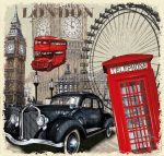 תמונת טפט, OLD LONDON | לונדון וינטג'