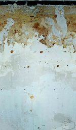 טפט תמונה טיח חלודה על רקע אבן