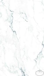 טפט תמונה דמוי שייש לבן עם נימים אפור שחור – תמונה 2