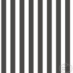⁦טפט פסים שחור לבן רוחב 3 סמ⁩ – תמונה ⁦2⁩