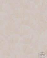 טפט מניפות אסיאתי על רקע ורוד ניוד עדין