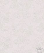 טפט מדליונים קלאסי על רקע ווש מודרני,  ורוד ניוד - אפור