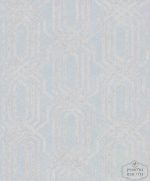 טפט גאומטרי יוקרתי עם טקסטורה בגווני אפור אבן