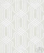 טפט גאומטרי יוקרתי עם טקסטורה בגווני שמנת אבן