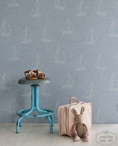 ⁦טפט מפרשיות שמנת על קרם⁩ – תמונה ⁦2⁩