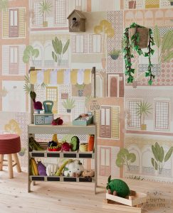 ⁦תמונת טפט, חלונות, גווני ורוד ניוד, רוחב 212⁩ – תמונה ⁦2⁩