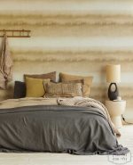 ⁦טפט גרדיאנט, גווני מדבר מתחלפים, אפור כחול מעושן⁩ – תמונה ⁦2⁩