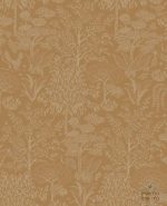 טפט פיפ היער הקסום, נגיעות כסף פנינה על רקע חום קאמל