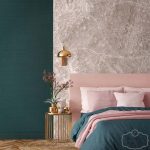 תמונת טפט, דמוי שייש בגווני ורוד סגלגל