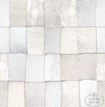 ⁦תמונת טפט, ריבועי טיח בטקסטורות שונות גווני אבן ואפור⁩ – תמונה ⁦2⁩