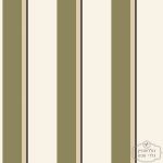 טפט פסים לינארי, ירוק זיית, שמנת חום – תמונה 2