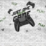 ⁦תמונת טפט, קונסולת PLAY שחור רקע בריקים⁩ – תמונה ⁦2⁩