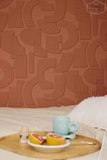 טפט דמוי תלת מימד טרה קוטה