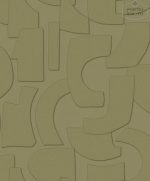 ⁦טפט דמוי תלת מימד ירוק זיית⁩ – תמונה ⁦2⁩